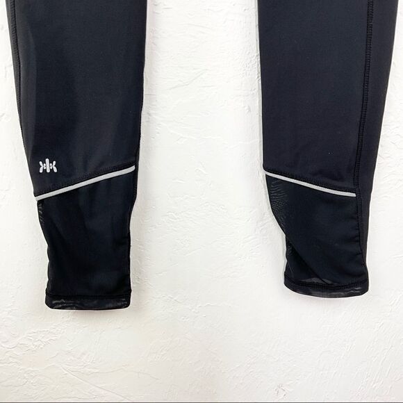 Kyodan Black Mesh Reflective Stripe Leggings Small - Picture 5 of 7